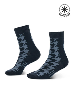 Kerrits Houndstooth Wool Paddock Boot Socks - The Carousel Horse