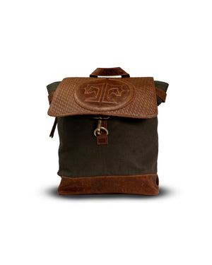 Tucker Tweed Equestrian - Barn Backpack - The Carousel Horse