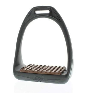 Compositi Pair Of Soft Reflex Stirrups - Black / Black