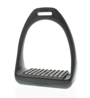 Compositi Pair Of Soft Reflex Stirrups - Black / Black