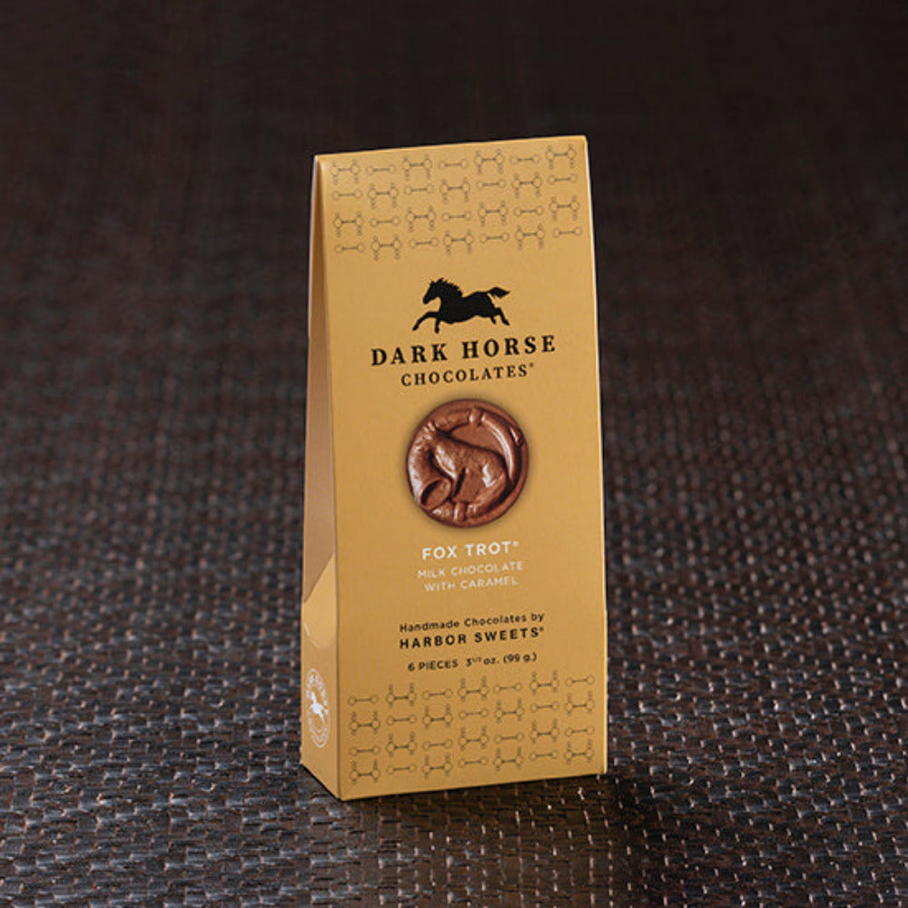 Dark Horse Chocolates Fox Trot Chocolate Gable Box - 6 pc.