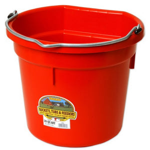 DuraFlex Flatback Bucket 20qt - The Carousel Horse 