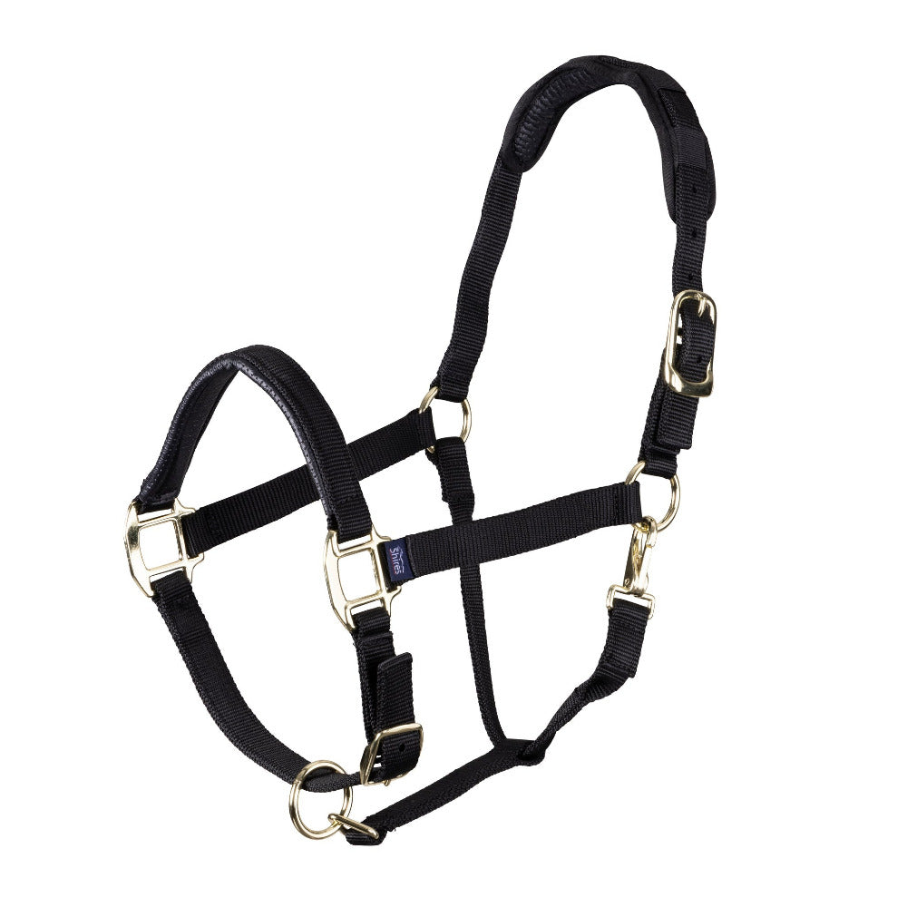 Shires Topaz Leather Breakaway Nylon Headcollar