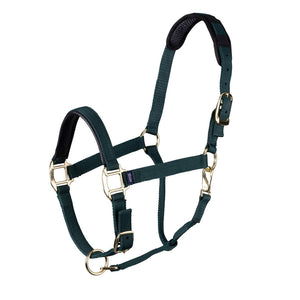 Shires Topaz Leather Breakaway Nylon Headcollar