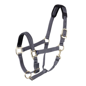 Shires Topaz Leather Breakaway Nylon Headcollar