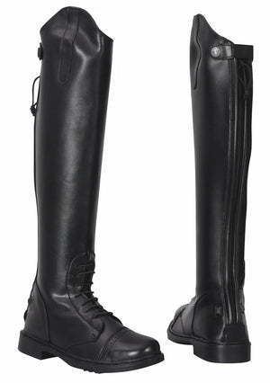 TuffRider Women Synthetic Leather Starter Back Zipper Field Boots
