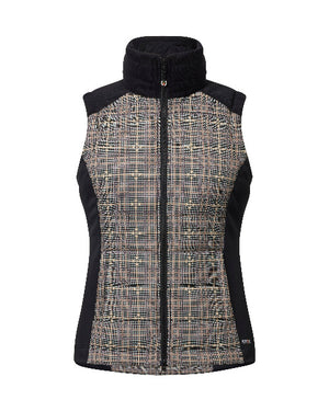 Kerrits Bits of Plaid Quilted Vest CLOSEOUT