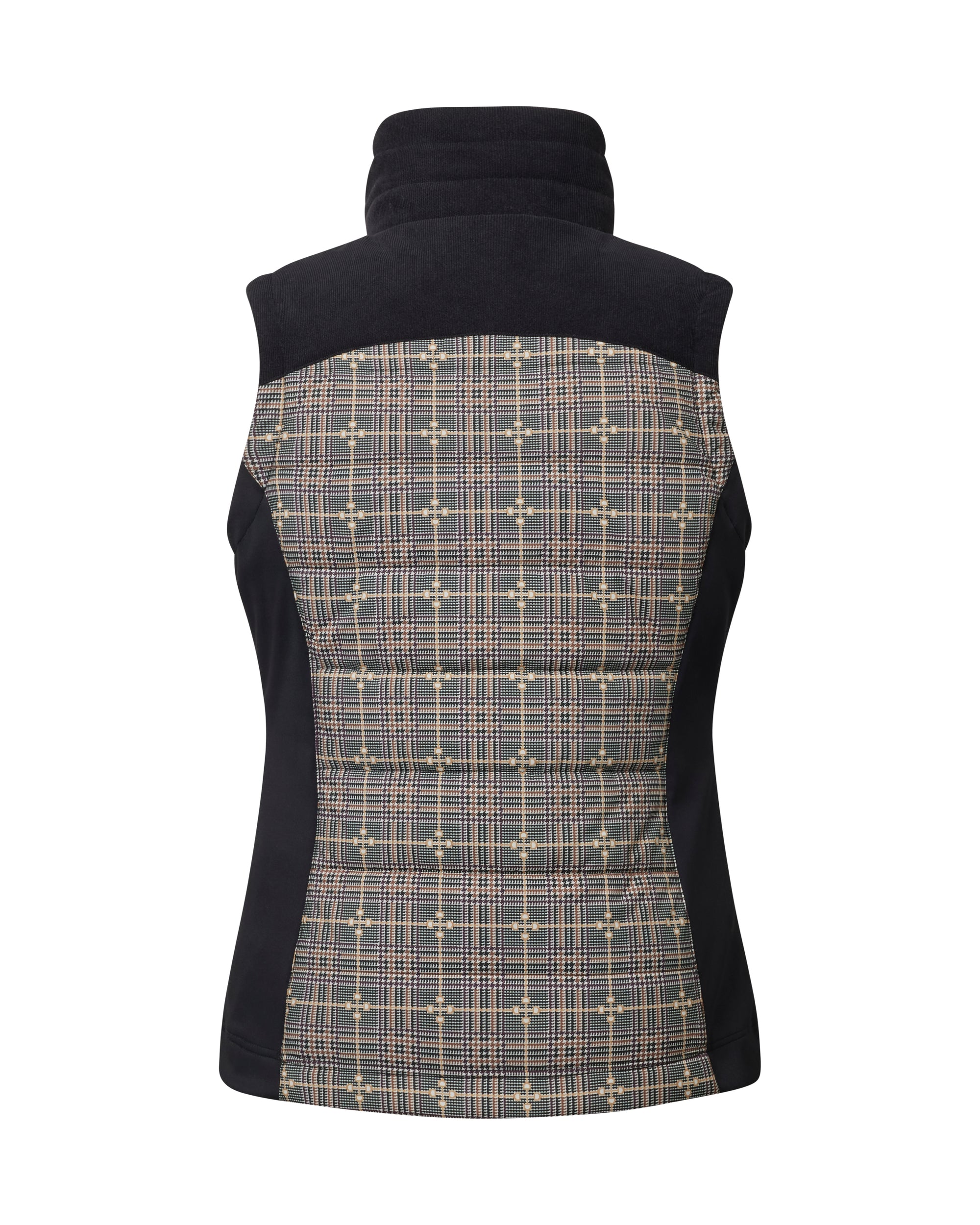 Kerrits Bits of Plaid Quilted Vest CLOSEOUT