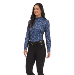 Kerrits In The Zone Coolcore Long Sleeve Shirt-Print