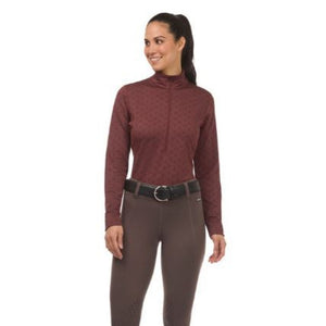 Kerrits Snaffle Links Fleece Half Zip Top