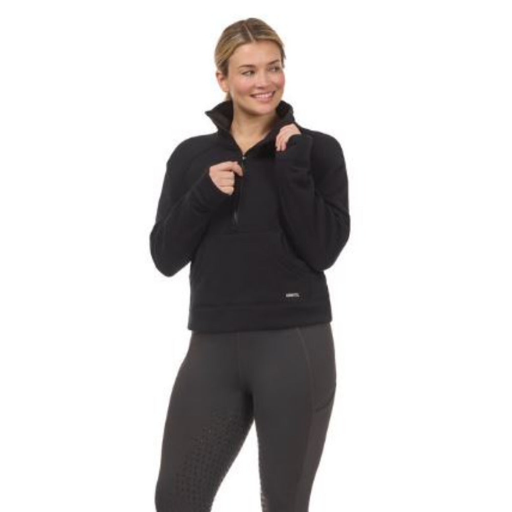 Kerrits Etched Equine Half Zip Sweatshirt