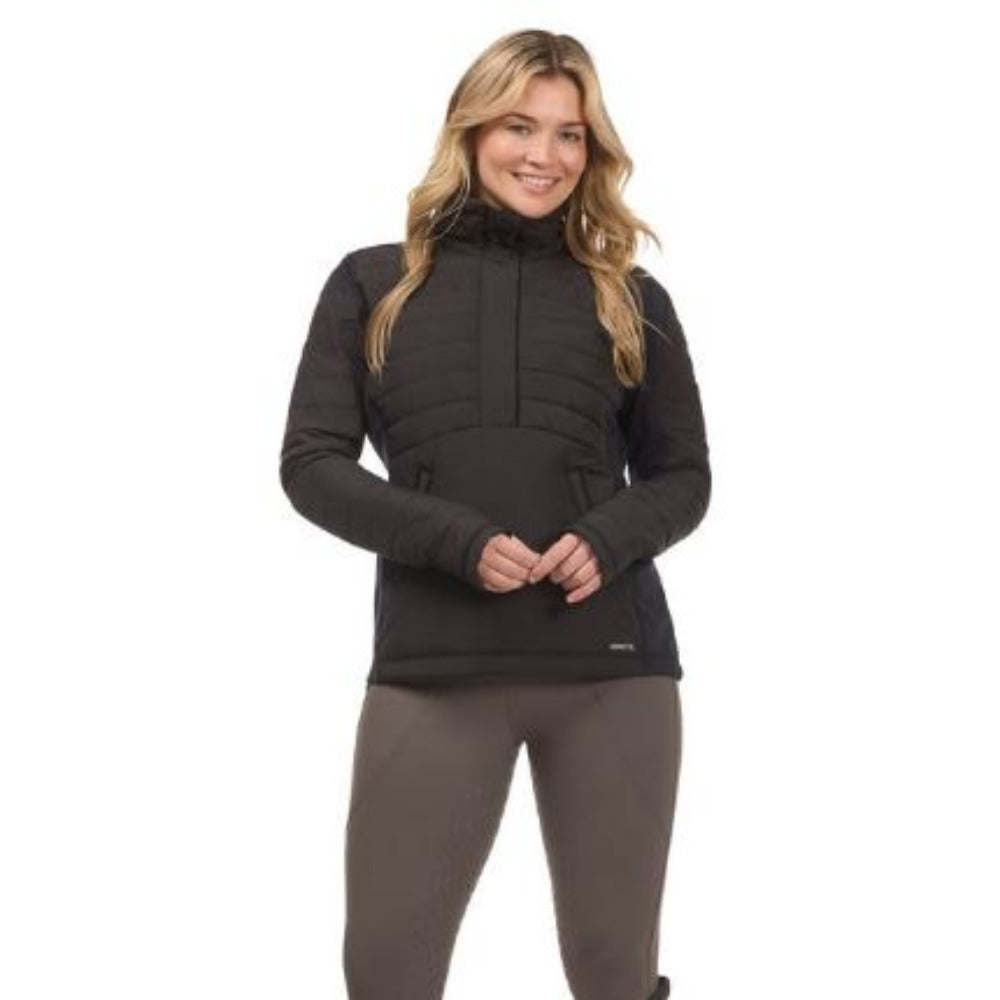 Kerrits Hoofprint Quilted Pullover Jacket