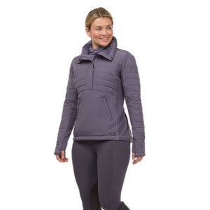 Kerrits Hoofprint Quilted Pullover Jacket