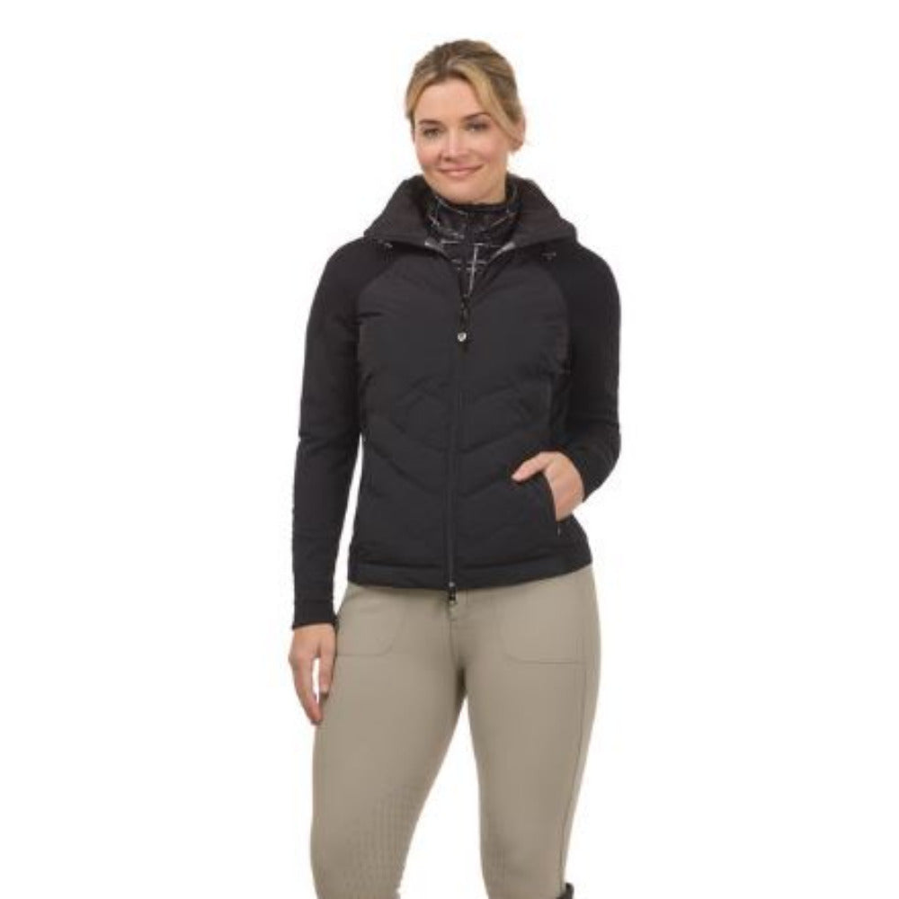 Kerrits EquiTech Hybrid Hooded Quilted Jacket