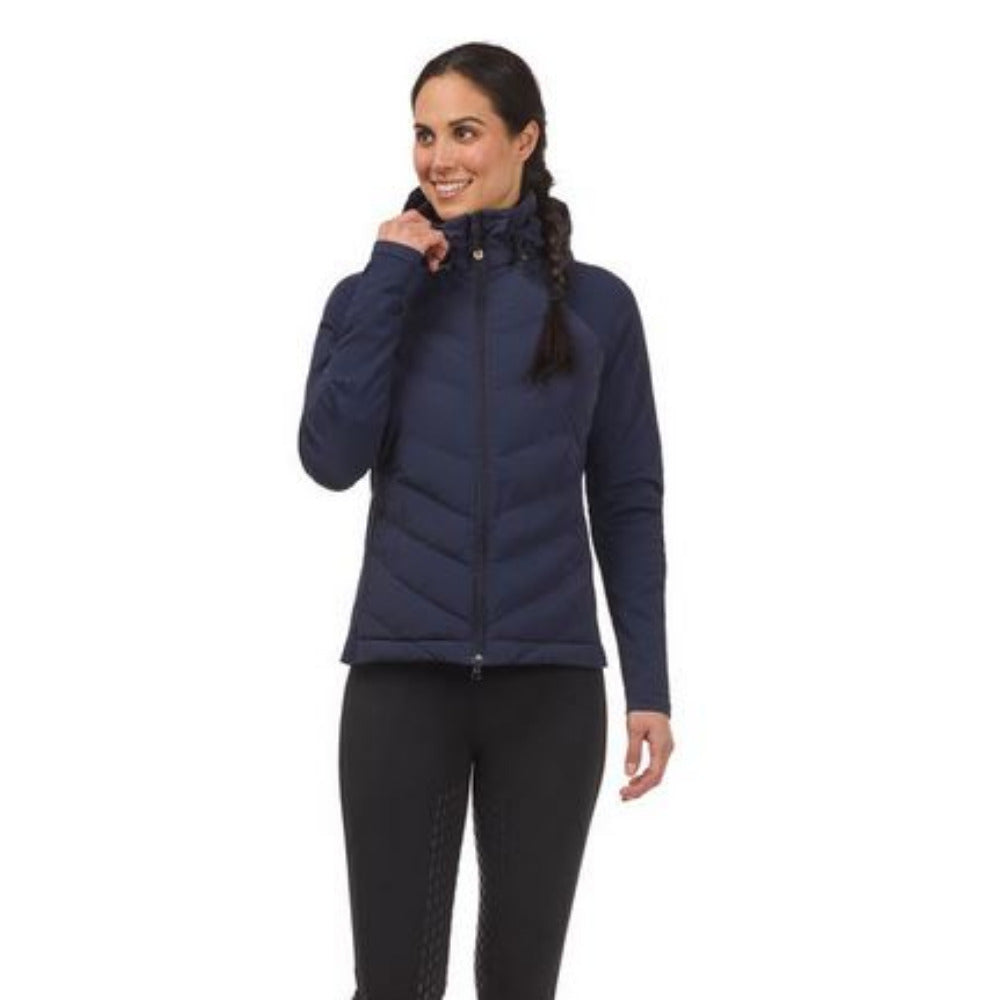 Kerrits EquiTech Hybrid Hooded Quilted Jacket