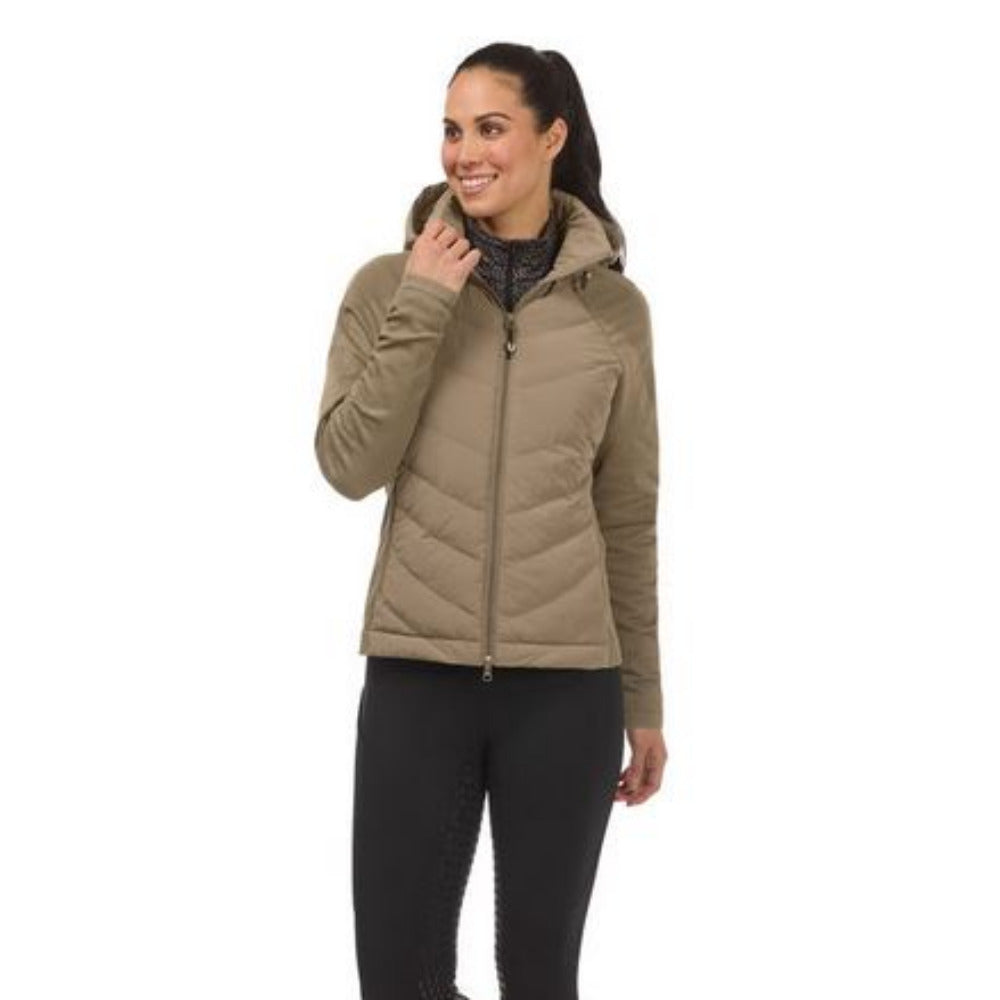 Kerrits EquiTech Hybrid Hooded Quilted Jacket