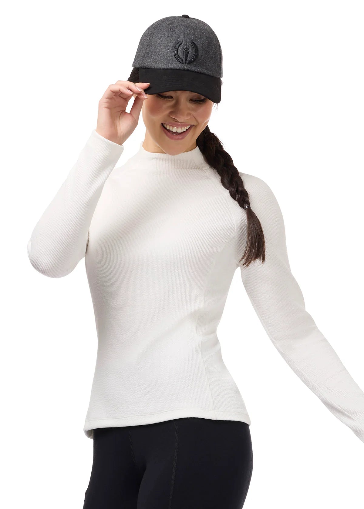 Kerrits Align Textured Mock Neck Top