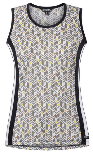 Kerrits Ladies Cool Alignment Ice Fil Tank- Print CLOSEOUT