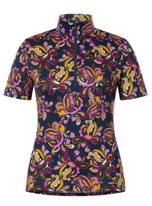Kerrits Ladies Summer Ride Ice Fil Short Sleeve Shirt- Print CLOSEOUT