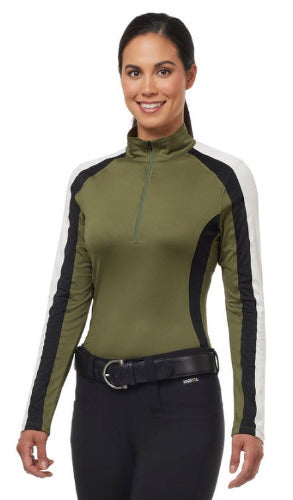 Kerrits Ladies Top Rail Coolcore Long Sleeve Shirt- Solid