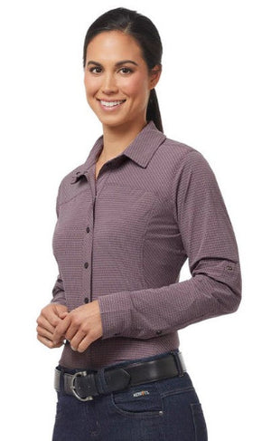 Kerrits Ladies Made in the Shade Snap Front Sun Shirt