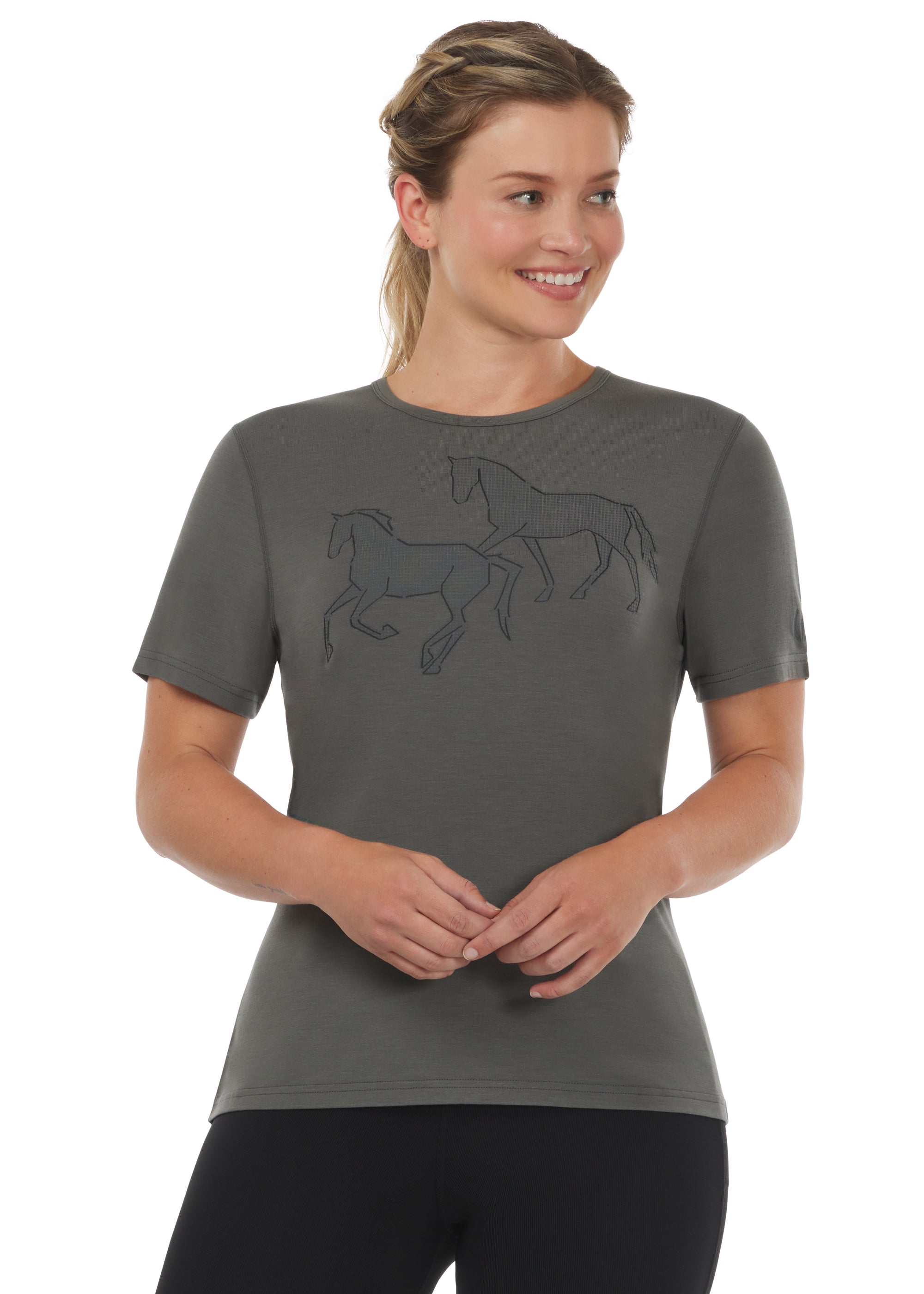 Kerrits On The Double Horse Tee