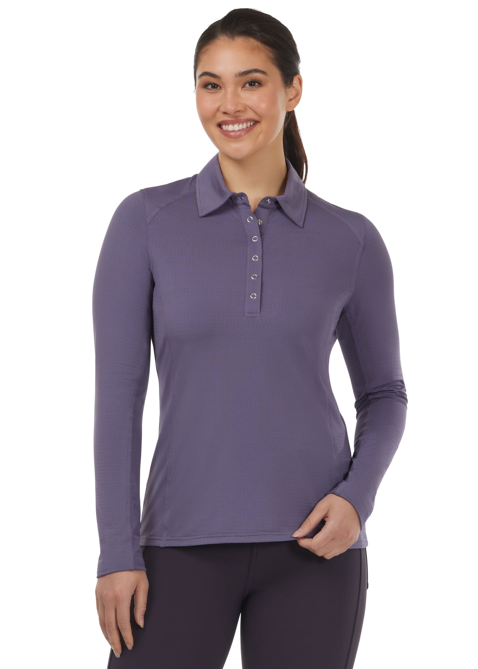 Kerrits In A Snap Long Sleeve Clinic Shirt CLOSEOUT