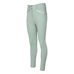 Dapplebay Dragonfly Meadow Compression Full Seat Breeches-Green-XS