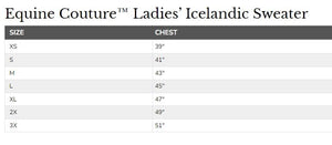 Equine Couture Ladies Icelandic Sweater