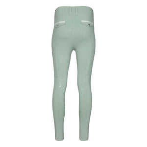 Dapplebay Dragonfly Meadow Compression Full Seat Breeches-Green-XS