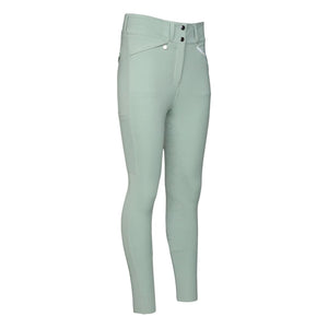 Dapplebay Dragonfly Meadow Compression Full Seat Breeches-Green-XS