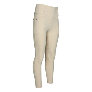 Dapplebay Gingham Essential Full Seat Tights-Tan-L