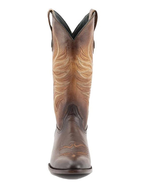 Ferrini Men's Fuego Round Toe Boot-Cafe-8D