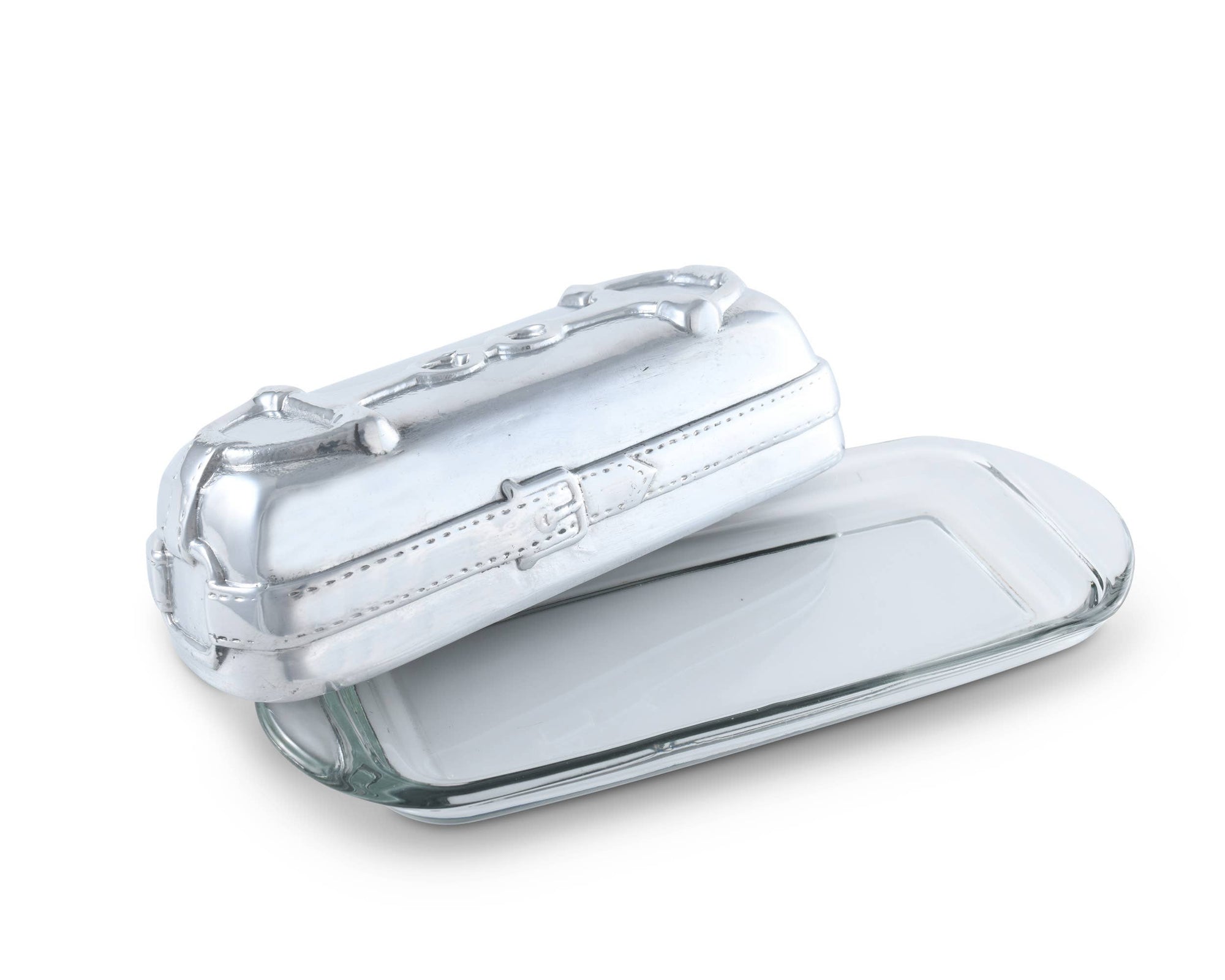 Arthur Court - Equestrian Butter Dish
