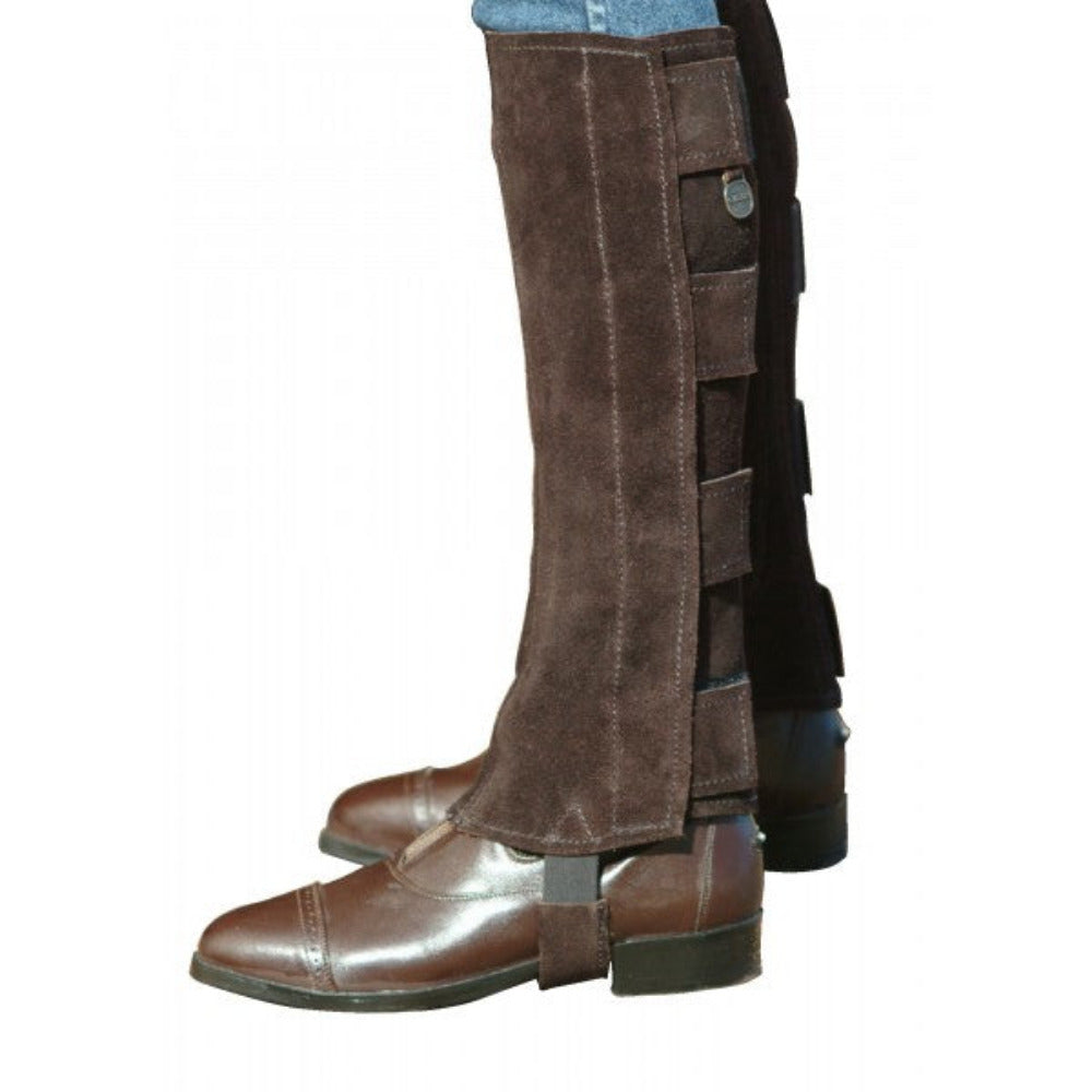 Ovation Eze Tab Suede Half Chap-Ladies