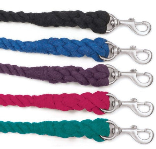 Equi-Essentials 3-Ply Cotton Lead w/ Chrome Plated Snap