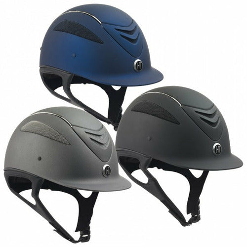 One K Defender Chrome Stripe Helmet CLOSEOUT