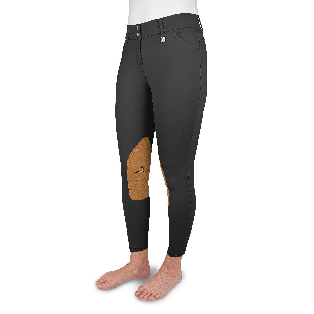 Romfh Ladies Willow Knee Patch Euroseat Breech - The Carousel Horse 