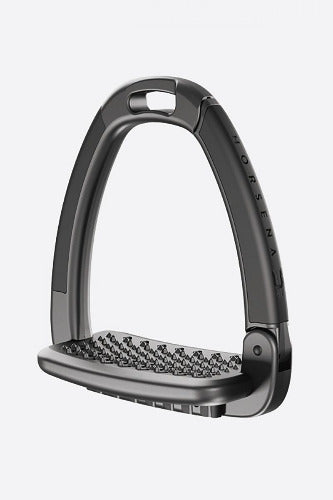 Horsena Swap Stirrups 2.0 W. Double Side Covers- Black - One Size - The Carousel Horse