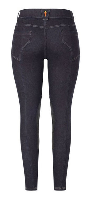 Kerrits Cozy Rider Denim Knee Patch Breech CLOSEOUT