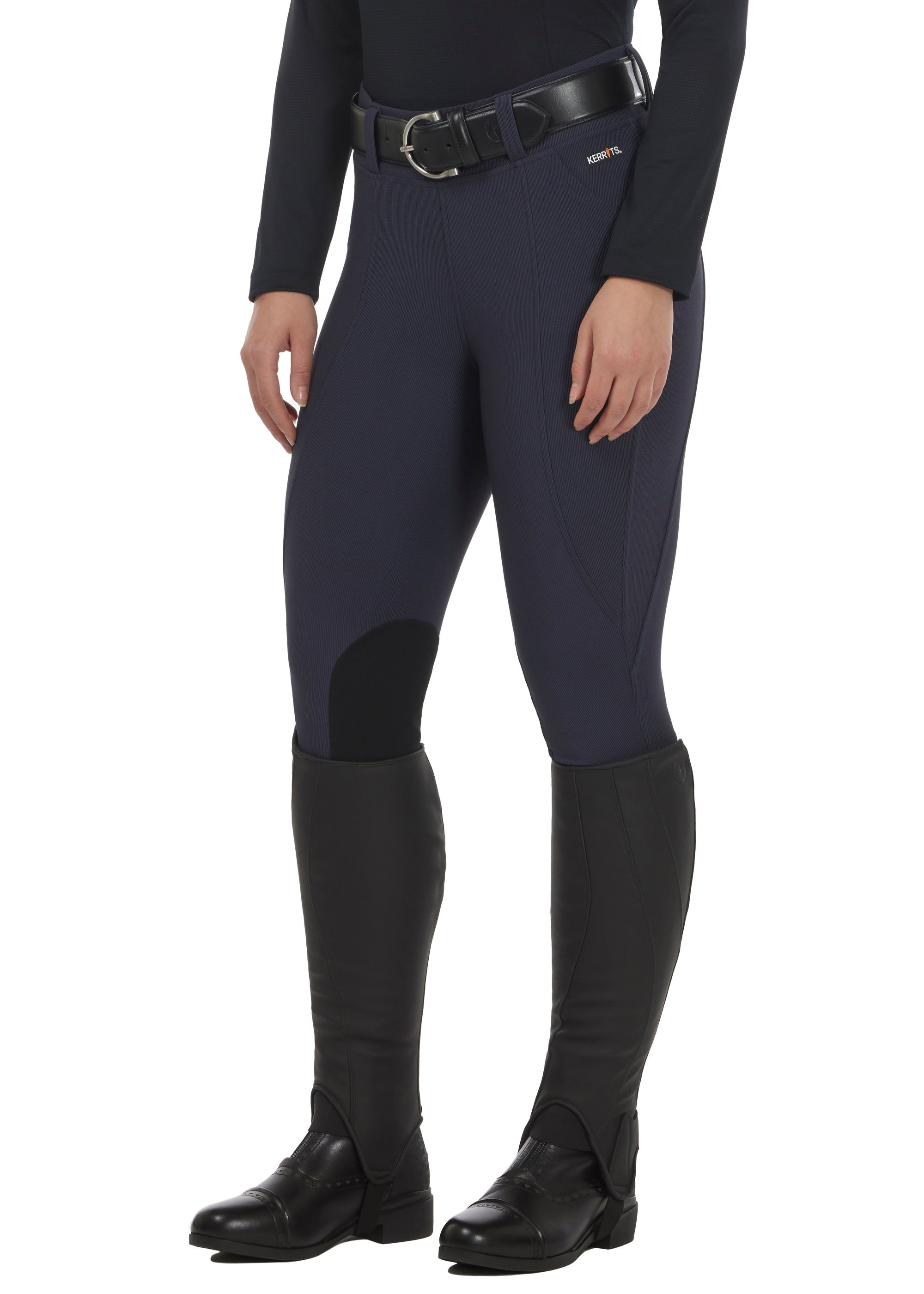 Kerrits Microcord Knee Patch Pocket Riding Tight