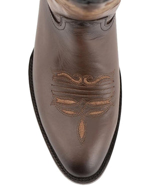 Ferrini Men's Fuego Round Toe Boot-Cafe-8D