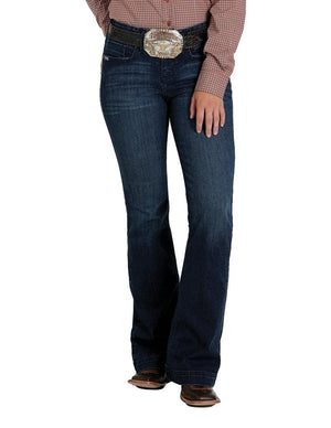 Cinch Women's Slim Fit 5 Pocket Lynden Jean- Moonlight Wash-7L
