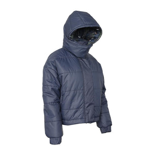 Dapplebay Reversible Puffer Jacket - Navy/Autumn Toile-S