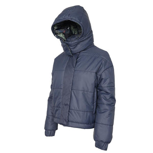 Dapplebay Reversible Puffer Jacket - Navy/Autumn Toile-S