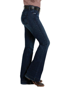 Cinch Women's Slim Fit 5 Pocket Lynden Jean- Moonlight Wash-7L