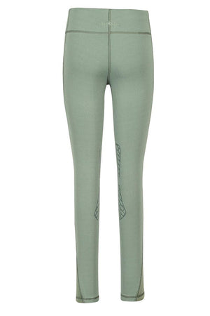 TuffRider Children's Minerva EquiCool Tights - Duck Green - Medium