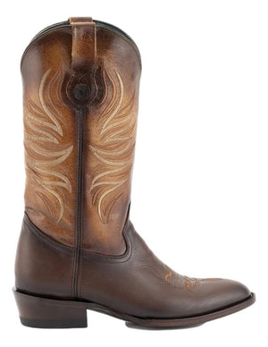 Ferrini Men's Fuego Round Toe Boot-Cafe-8D