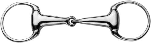 Korsteel Hollow Mouth Lightweight 23mm Eggbutt Snaffle Bit