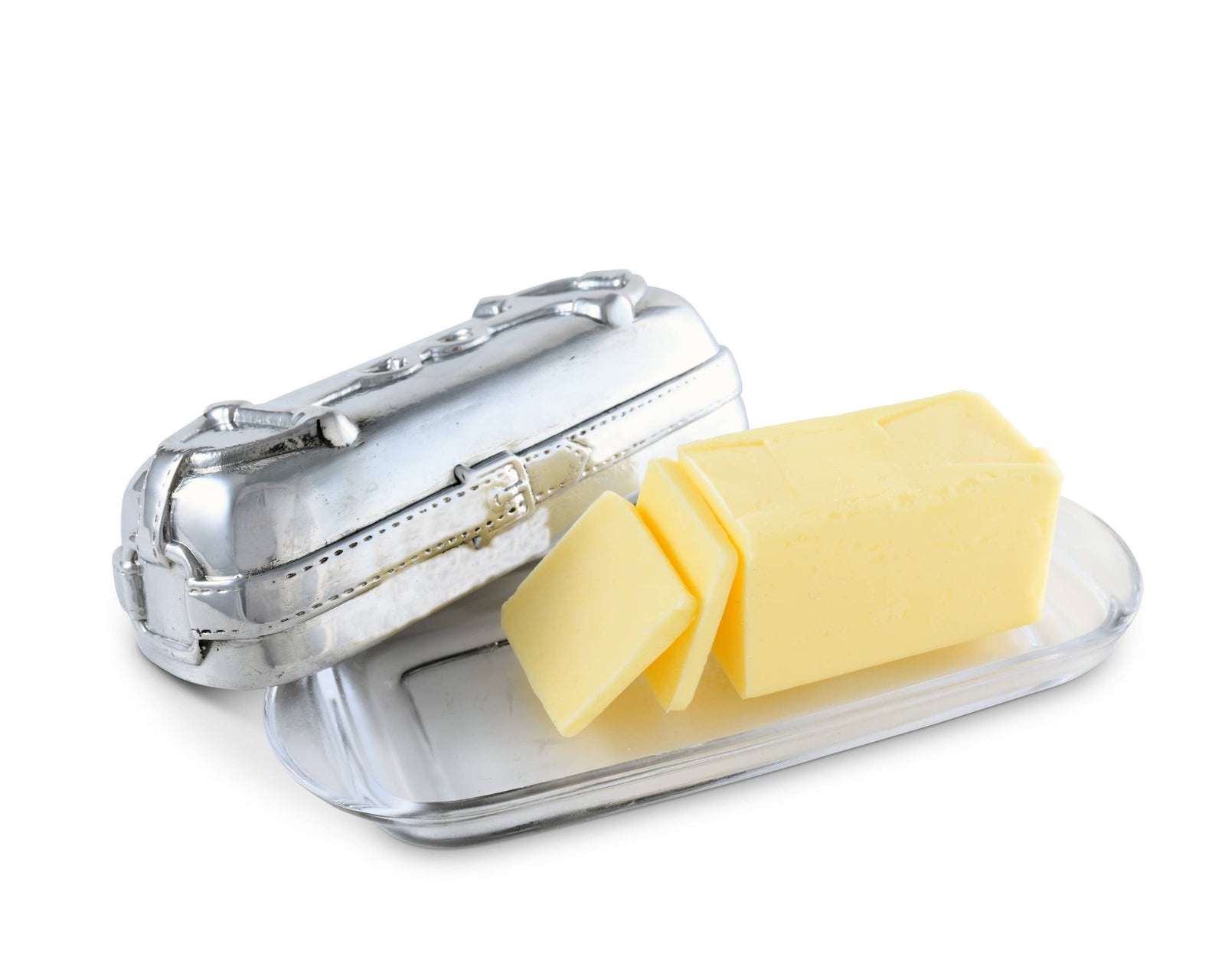 Arthur Court - Equestrian Butter Dish